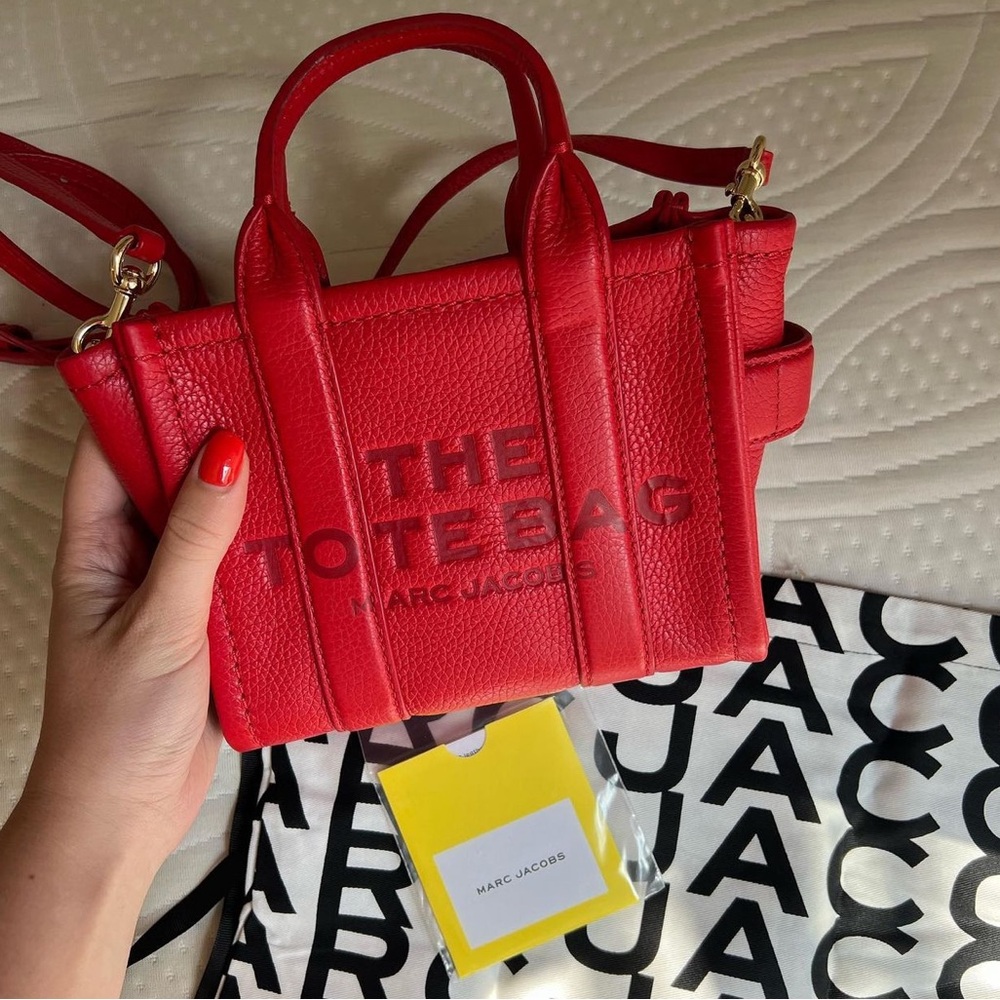 Marc Jacobs The Mini Red Tote Bag